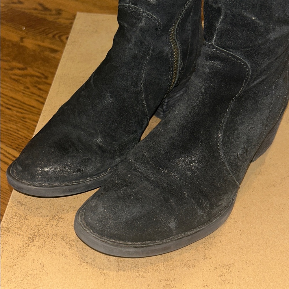Born Black wide shaft tall boots - Picture 8 of 15